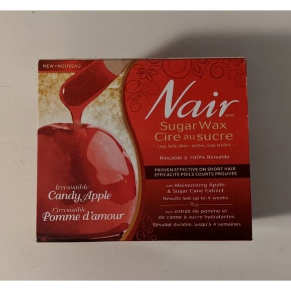Nair Sugar Wax Irresistible Candy Apple - New - Picture 3 of 4